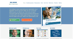 Desktop Screenshot of iso26000bestpractices.com